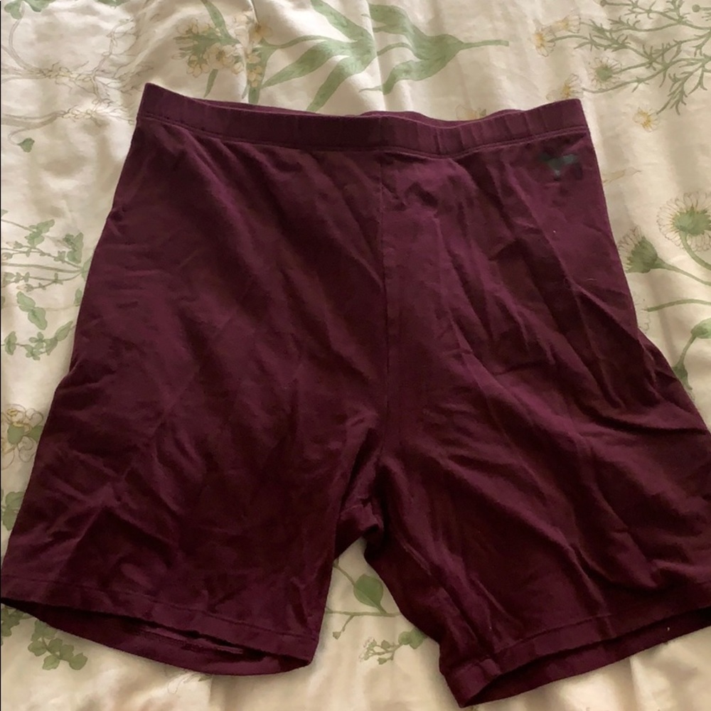 Victoria secret biker shorts